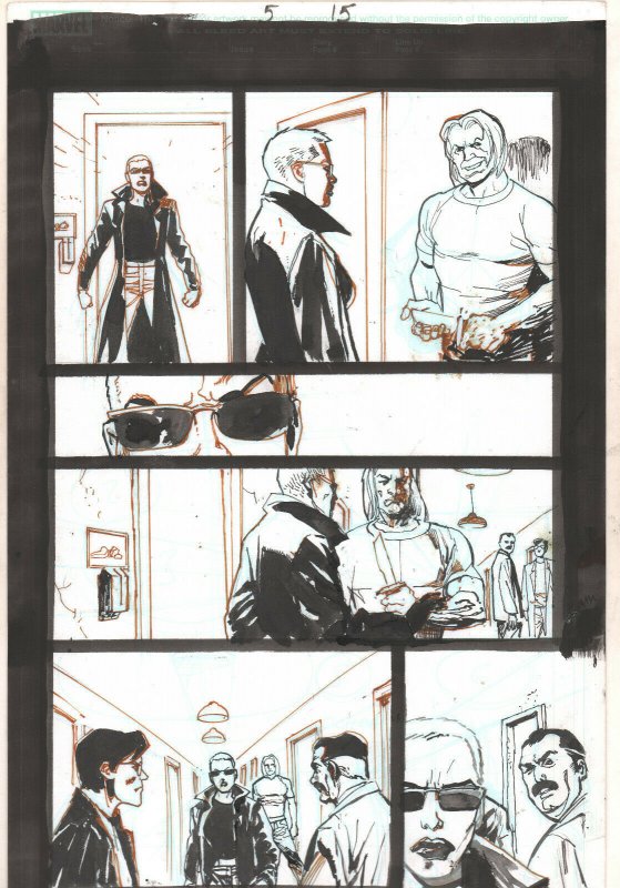 Black Widow #5 (Marvel Comics, 2005), raw, ungraded comic book — front cover