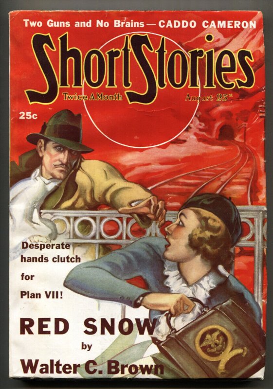 Short Stories 8/25/1938-Good Girl Art Mystery Cover-rare High Grade Pulp Maga..., raw, ungraded comic book — front cover