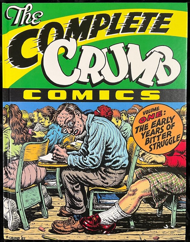 Complete Crumb Comics Vol 1 - Book-Fine, Comic-9.2, WP- Limited/signed, raw comic book in 9.2 condition — front cover