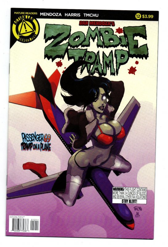 Zombie Tramp #12 (Action Lab Entertainment, 2015), raw comic book in NM condition — front cover