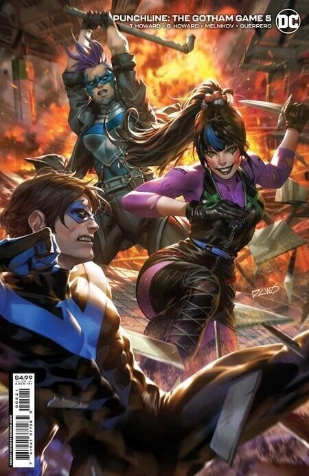 Punchline: The Gotham Game #5 (2022), raw comic book in NM condition — front cover
