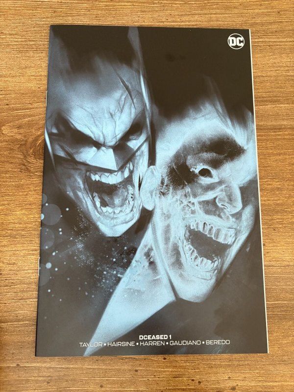 DCeased #1 (DC Comics), raw comic book in NM condition — front cover
