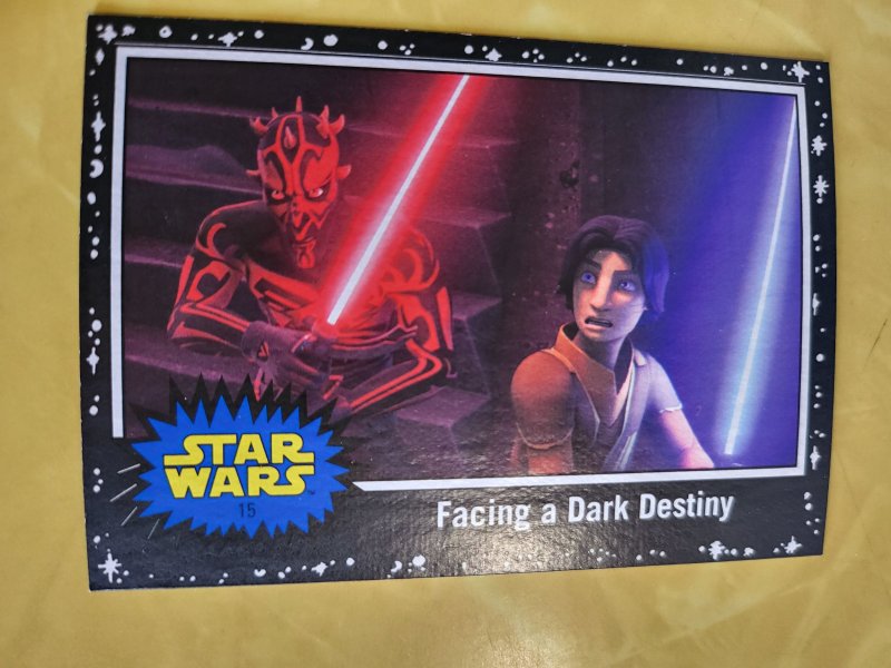 2015 Star Wars: Journey to Star Wars: The Last Jedi Black Parallel #15 (2015), raw, ungraded comic book — front cover