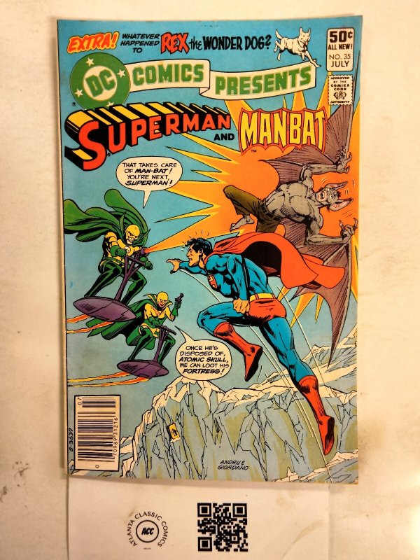 DC Comic Presents #35 (DC Comics), raw comic book in VF condition — front cover