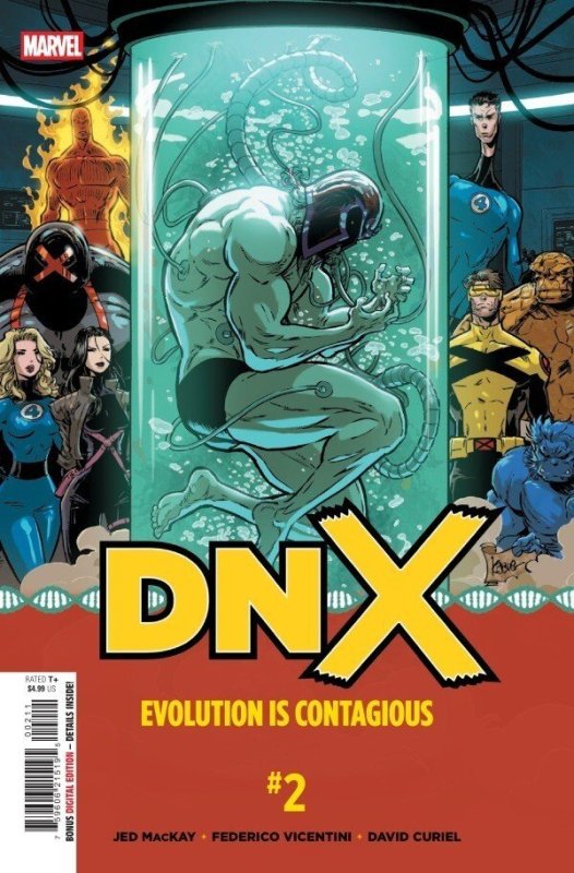 DNX #2 (2026), raw comic book in NM condition — front cover