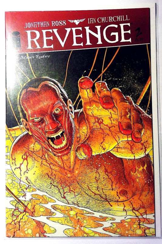 Revenge #2 (Image Comics, 2014), raw, ungraded comic book — front cover