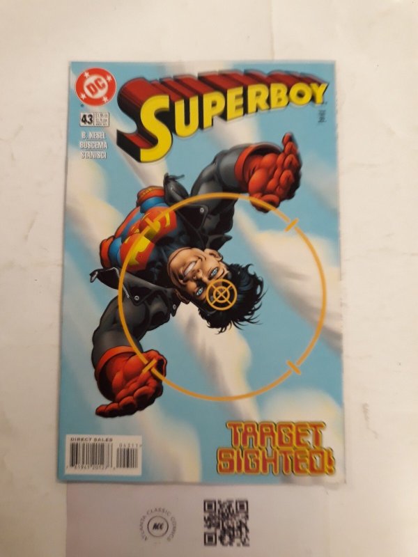 Superboy #43 (DC Comics), raw comic book in NM condition — front cover