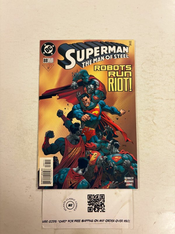 Superman the Man of Steel #88 (DC Comics), raw comic book in NM condition — front cover