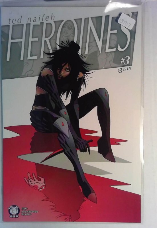2018 Heroines #7 (2018), raw comic book in NM condition — front cover