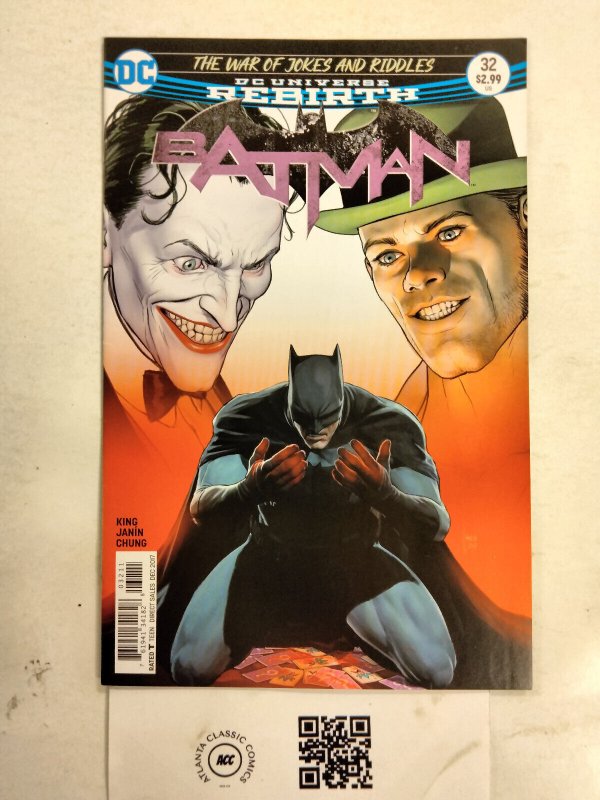 Batman #32 (DC Comics), raw comic book in NM condition — front cover