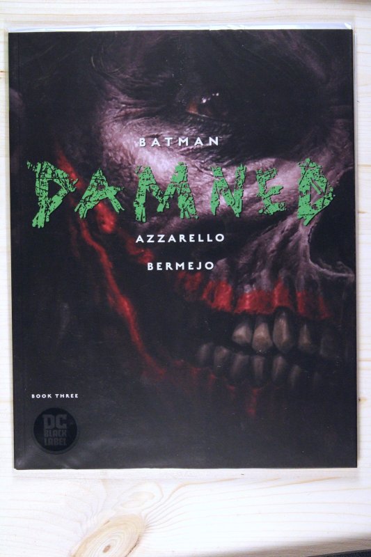 Batman Damned #3 (DC Comics, 2019), raw comic book in NM+ 9.6 condition — front cover