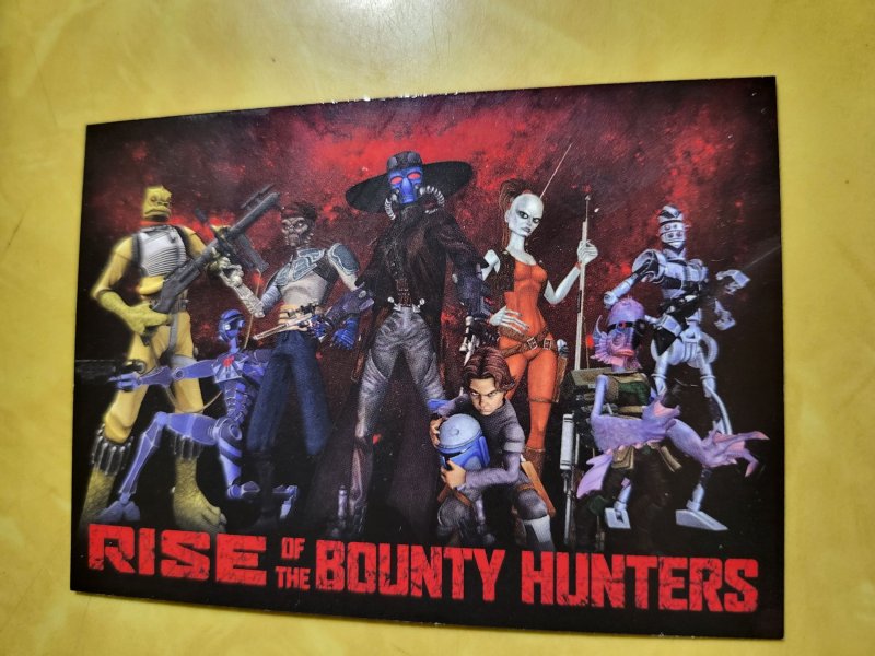 2010 Star Wars: Rise of the Bounty Hunters Set/ Missing 5 Cards (2010), raw, ungraded comic book — front cover