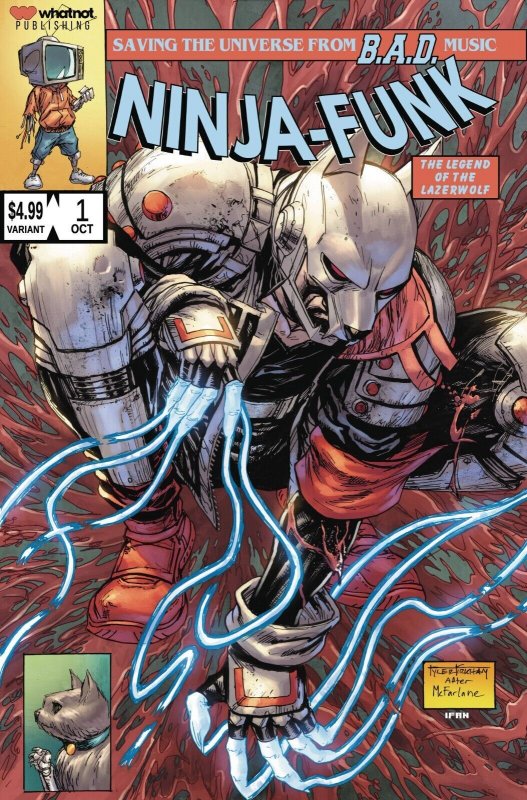 Ninja Funk #1 (2022), raw, ungraded comic book — front cover