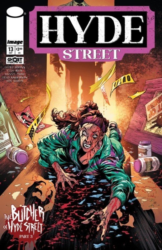 Hyde Street #13 (Image Comics, 2024), raw comic book in NM condition — front cover