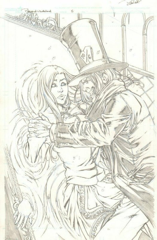 Beyond Wonderland #5, raw, ungraded comic book — front cover