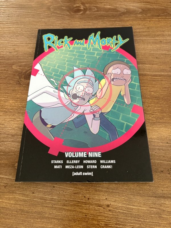 Rick & Morty Vol #9 (Oni Press), raw, ungraded comic book — front cover