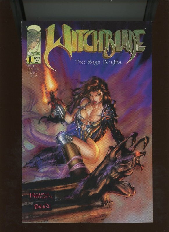 Witchblade #1 (Top Cow, 1995), raw comic book in 8.5 condition — front cover