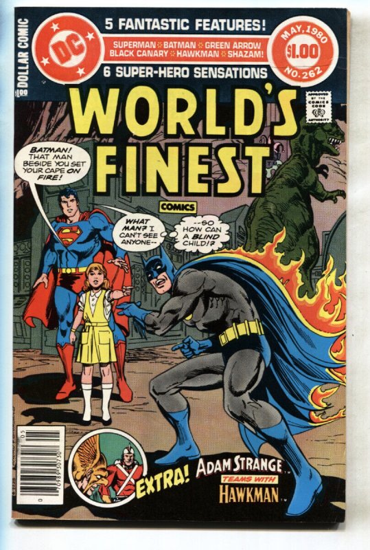 World's Finest #262 (DC Comics), raw comic book in VF condition — front cover