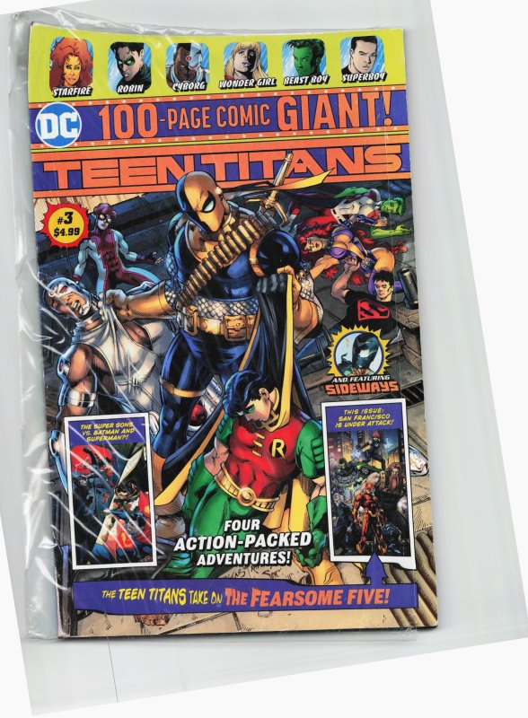 Teen Titans Giant #3 (DC Comics, 2018), raw, ungraded comic book — front cover