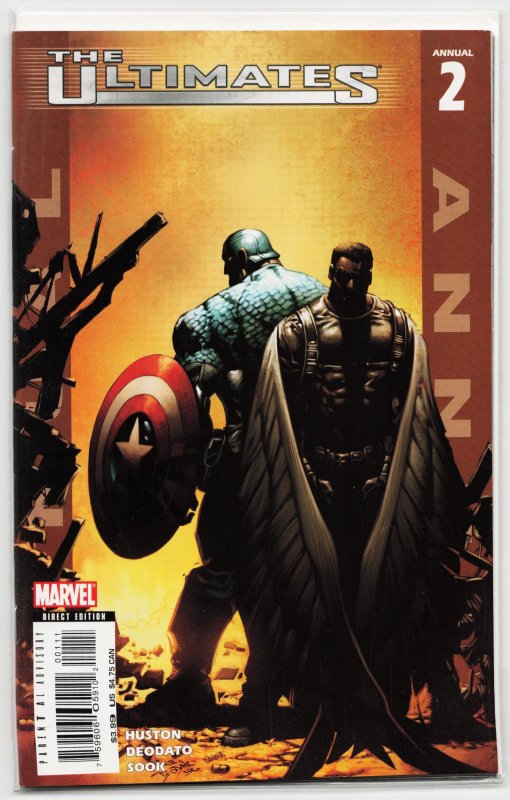 Ultimates Annual #2 (2006), raw, ungraded comic book — front cover