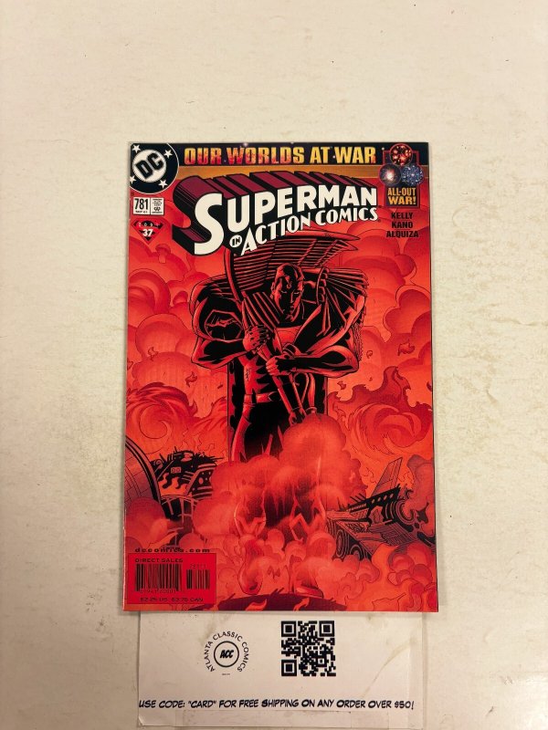 Action Comics #781 (DC Comics), raw comic book in NM condition — front cover