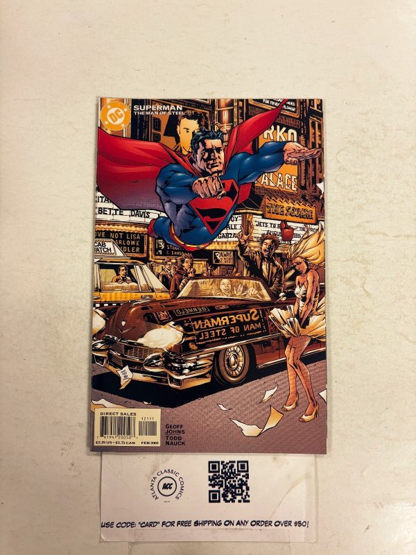 Superman the Man of Steel #121 (DC Comics), raw comic book in NM condition — front cover