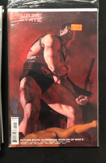 Future State: Superman: Worlds of War #2 (2021), raw, ungraded comic book — front cover