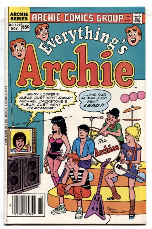 Everything's Archie #120 (Archie Comics, 1985), raw comic book in FN/VF condition — front cover
