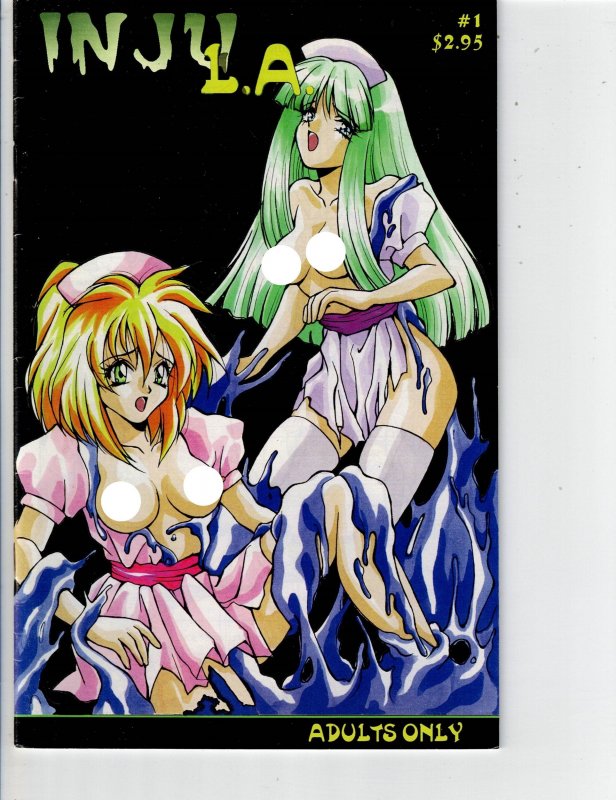 Inju L.A., raw, ungraded comic book — front cover