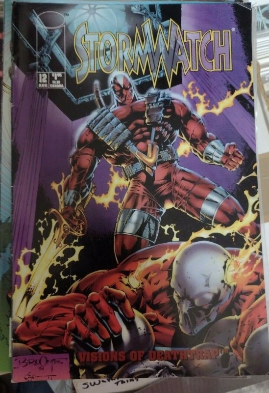Stormwatch #12 (Image Comics, 1994), raw, ungraded comic book — front cover