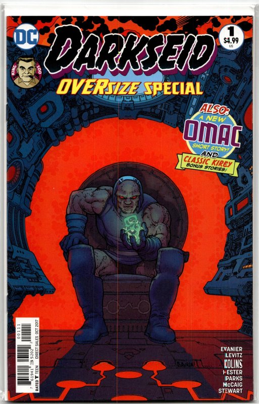 Darkseid Special (2017) Darkseid (DC Comics, 2017), raw, ungraded comic book — front cover