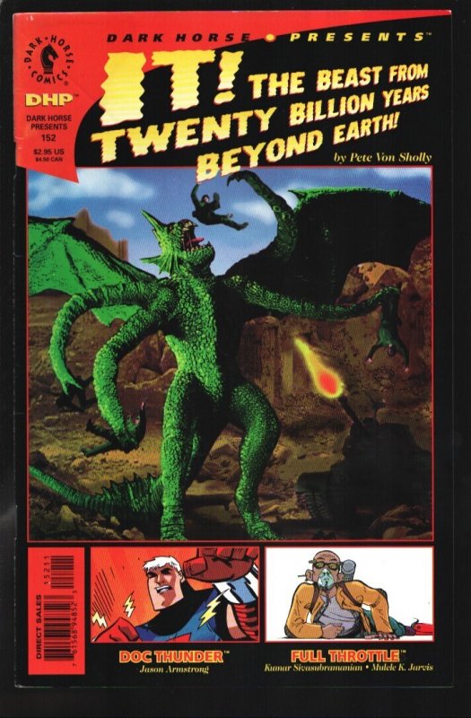 Dark Horse Presents #152 (Dark Horse Comics, 2000), raw comic book in VF/NM condition — front cover
