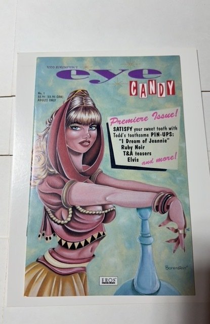 Eye Candy #1, raw comic book in NM condition — front cover