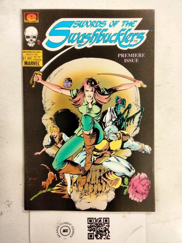 Swords of the Swashbucklers #1 (Marvel Comics), raw comic book in NM condition — front cover