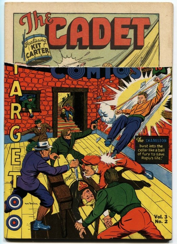 Target Vol 3 #2, raw, ungraded comic book — front cover