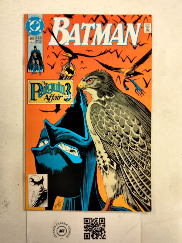 Batman #449 (DC Comics), raw comic book in NM condition — front cover