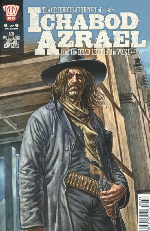 The Grievous Journey of Ichabod Azrael #6 (2015), raw, ungraded comic book — front cover