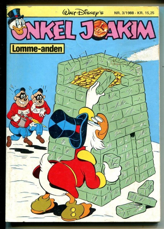 Onkel Joakim #3 (1988), raw comic book in VG condition — front cover