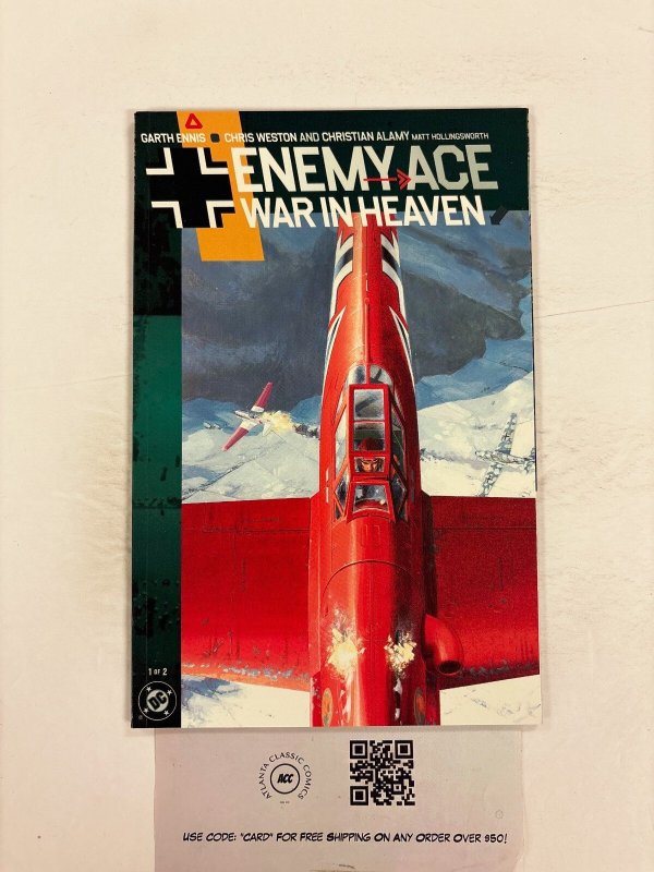 Enemy Ace War in Heaven #1 (DC Comics), raw comic book in NM condition — front cover