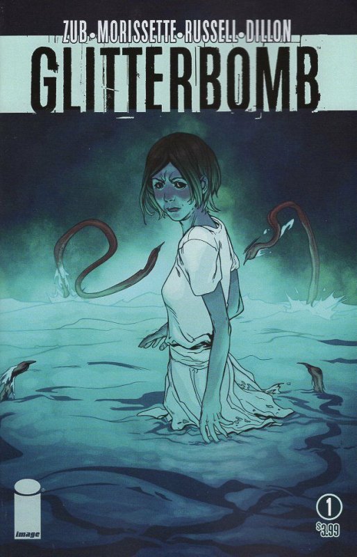 Glitterbomb #1 (Image Comics, 2016), raw, ungraded comic book — front cover