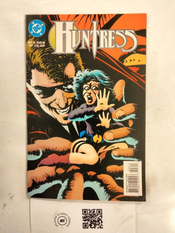 Huntress #3 (DC Comics), raw comic book in VF condition — front cover