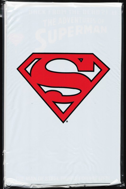 Adventures of Superman #505 (DC Comics, 1993), raw, ungraded comic book — front cover