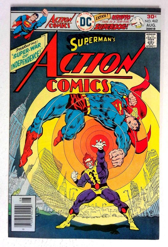 Action #462 (DC Comics, 1976), raw comic book in NM- condition — front cover