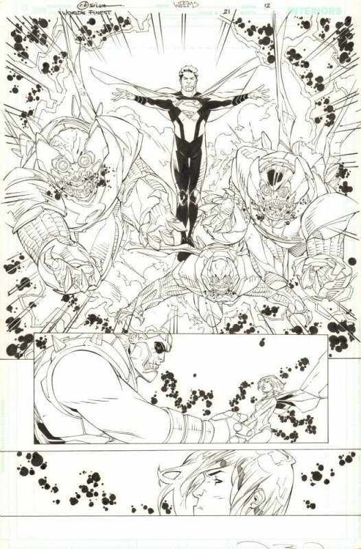 World's Finest #21 (DC Comics, 2014), raw, ungraded comic book — front cover