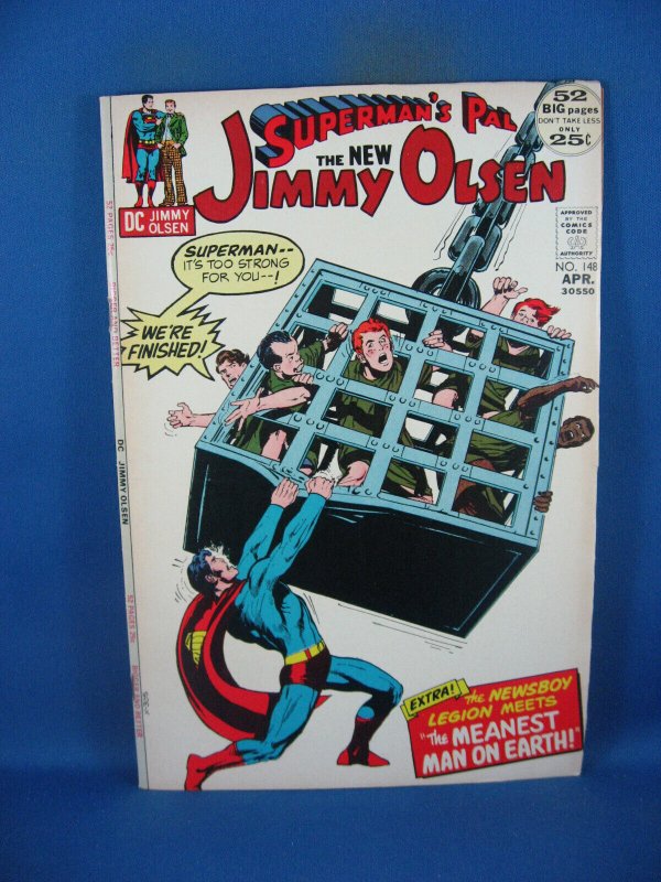 Superman Pal Jimmy Olsen #148 (DC Comics, 1972), raw, ungraded comic book — front cover
