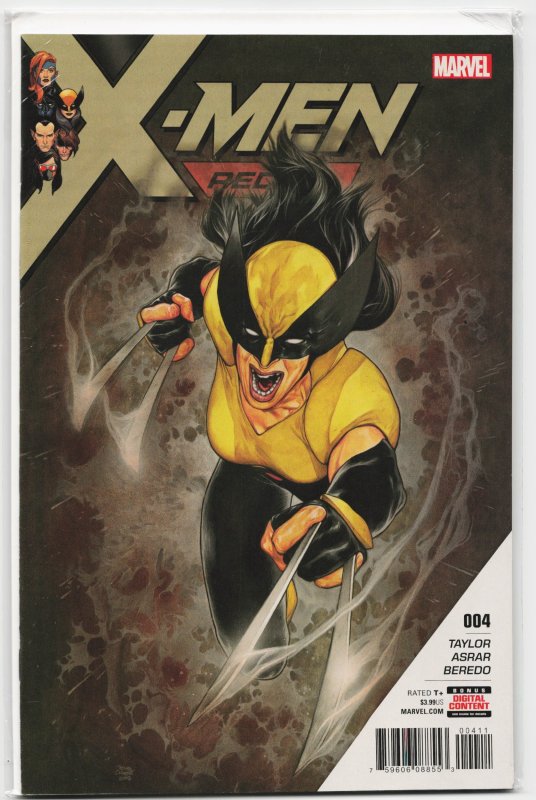 X-Men: Red #5 (Marvel Comics, 2018), raw, ungraded comic book — front cover