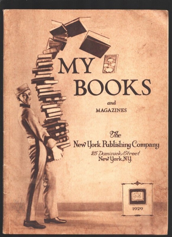 My Books and Magazines 192976 Page Illustrated Catalog from NY Publishing Co...., raw, ungraded comic book — front cover