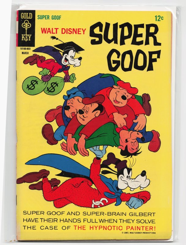 Super Goof #803 (1967), raw, ungraded comic book — front cover