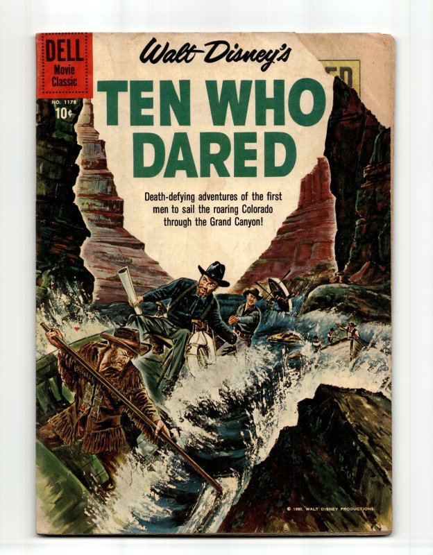 Four Color #1178 (Dell Comics, 1960), raw, ungraded comic book — front cover