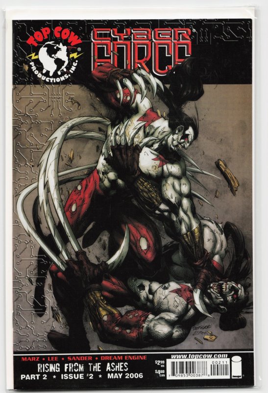 Cyber Force #4 (Top Cow Productions, 2006), raw, ungraded comic book — front cover